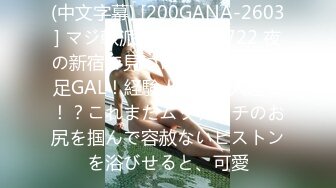 (中文字幕) [200GANA-2603] マジ軟派、初撮。 1722 夜の新宿で見つけたムチムチ生足GAL！経験人数100人超え！？これまたムッチムチのお尻を掴んで容赦ないピストンを浴びせると、可愛