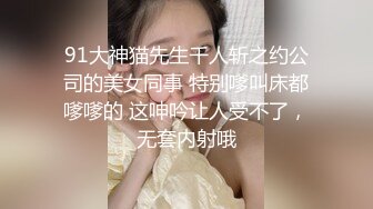 91大神猫先生千人斩之约公司的美女同事 特别嗲叫床都嗲嗲的 这呻吟让人受不了，无套内射哦