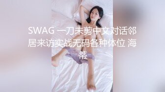 SWAG 一刀未剪中文对话邻居来访实战无码各种体位 海蒂