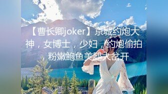 【曹长卿joker】京城约炮大神，女博士，少妇，约炮偷拍，粉嫩鲍鱼美腿大岔开